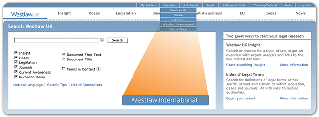 Westlaw international - working together