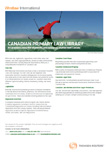 Canadian Primary Law Library factsheet