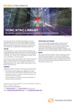 Hong Kong Library factsheet