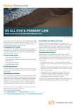 US All State Primary Law factsheet