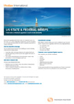 US State & Federal Briefs factsheet