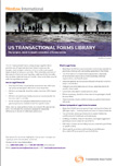 US Transactional Forms Library factsheet