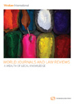 World Journals & Law Reviews brochure